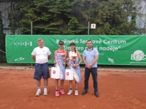 Vítězky čtyřhry Šalková Kubíková